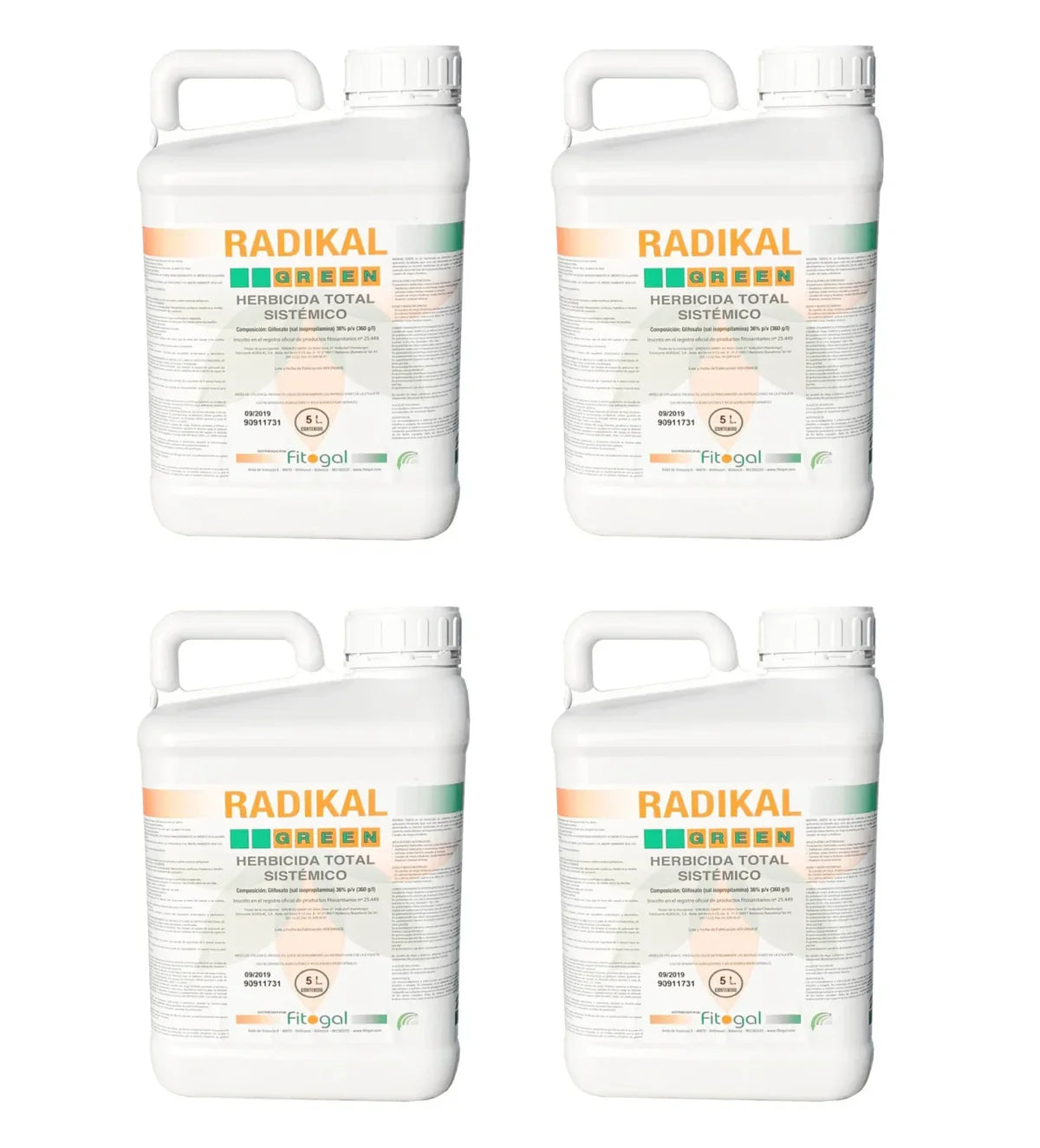 Désherbant RADIKAL 4X5L glyphosate